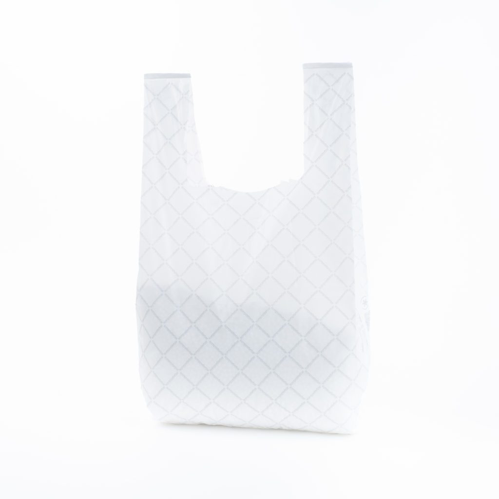White compostable bag